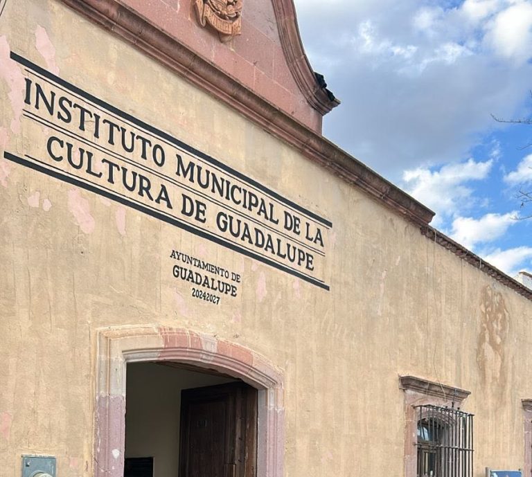 Mejorarán Casa de Cultura de Guadalupe