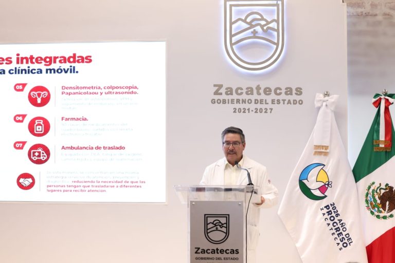 Llega caravana de la salud a Ojocaliente