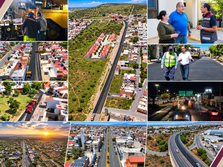 Continúa en Guadalupe la rehabilitación de calles y carreteras