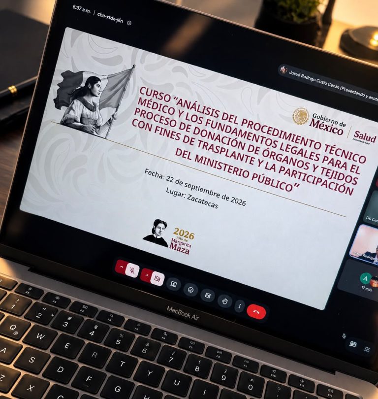 Participa MP en curso de fundamentos legales sobre donación de órganos