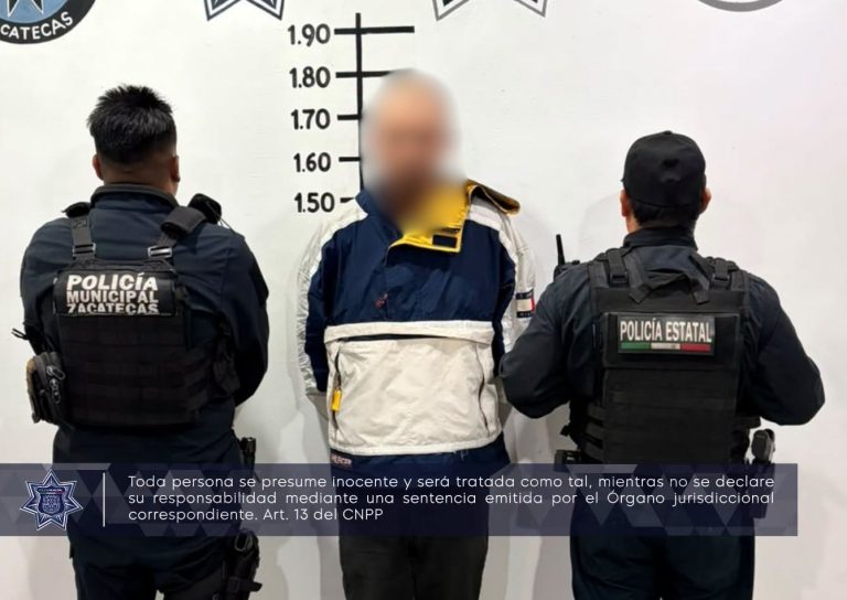 Lo detienen por presunto robo de vehículo