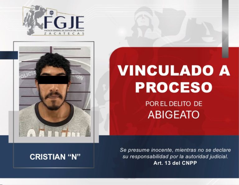 Vinculan a responsable de abigeato en Río Grande