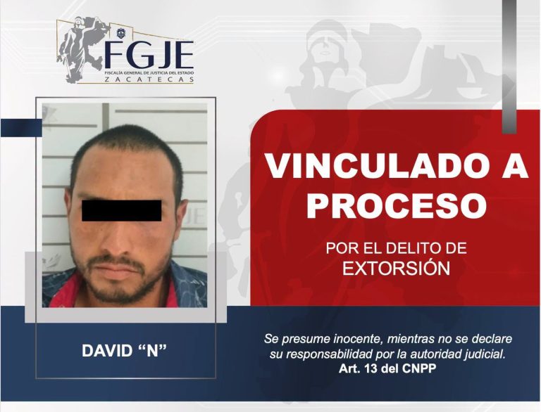 Lo vinculan por presunta extorsión en Villanueva