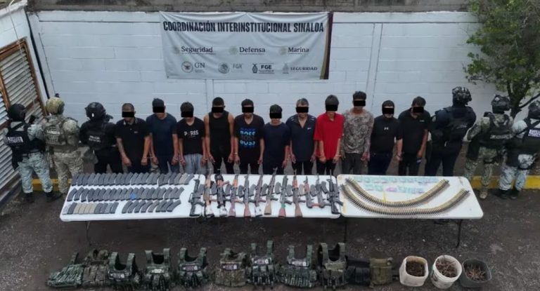 Detienen a 11 Chapitos ligados a secuestro de mineros