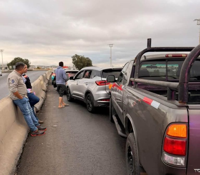 Mañana accidentada en Guadalupe