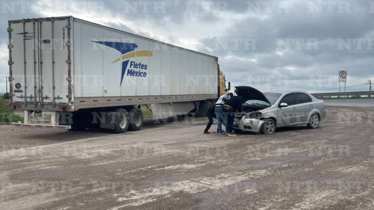 Percance vial en Las Palmas deja daños materiales