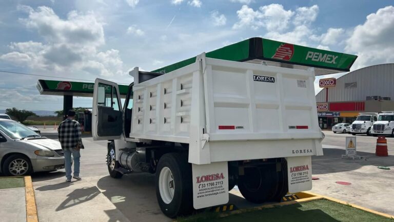 Adquieren camión de volteo para servicio de basura