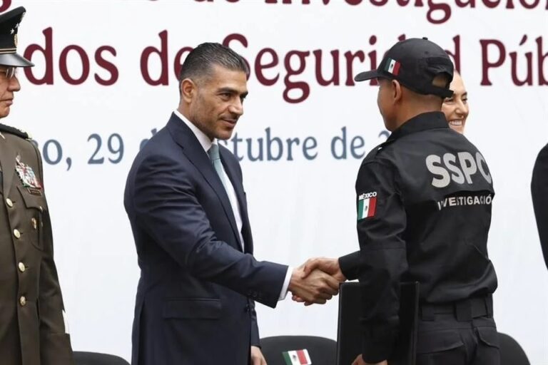 Destaca Harfuch fortalecimiento de inteligencia en seguridad