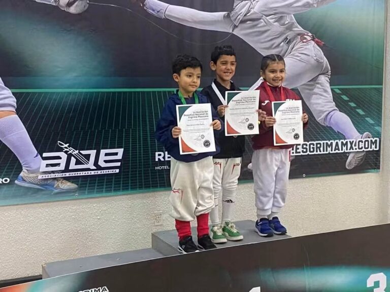 Graciel y Fernanda Sánchez destacan en Selectivo Nacional de Esgrima