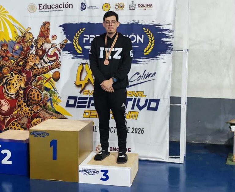 Marco Antonio Moreno obtiene bronce en tenis de mesa