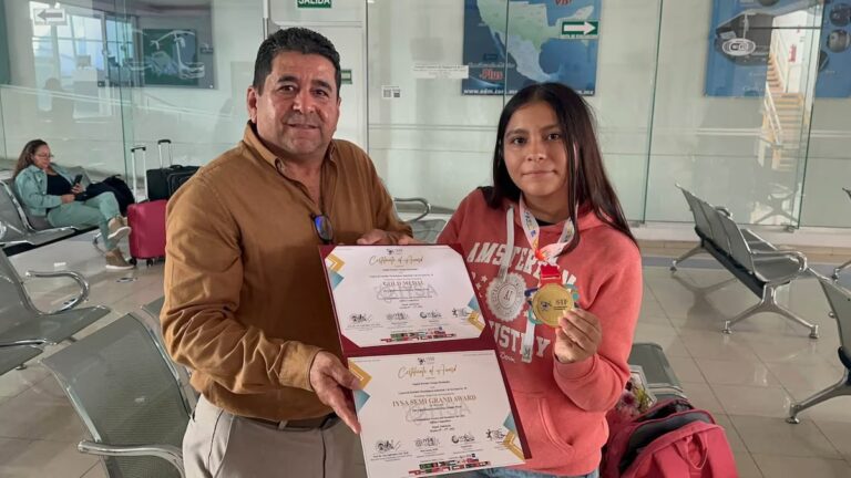 ¿Quién es Ángela Karime, mexicana que ganó medalla de oro en Indonesia por crear un extintor acústico?