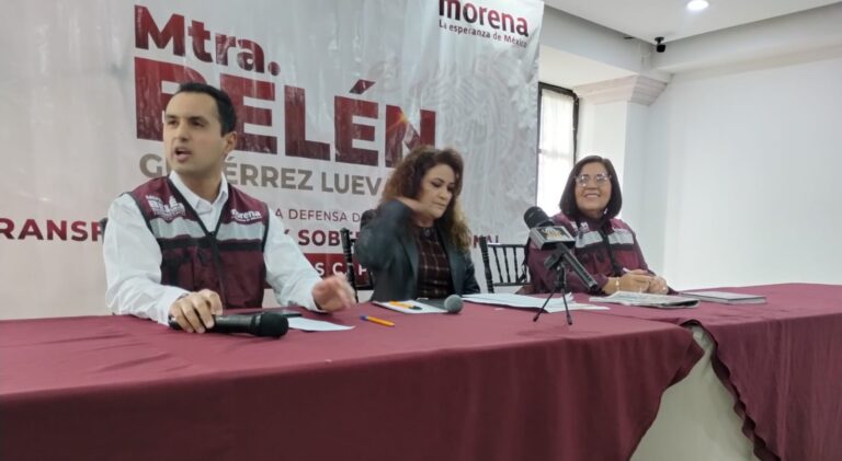 Se registra Belén Gutiérrez por la capital